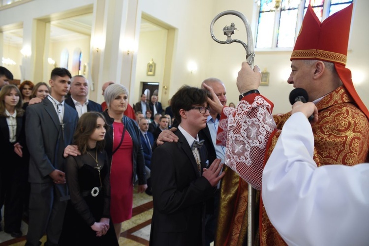 Bierzmowanie w Straszęcinie