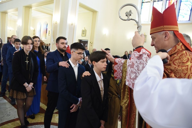 Bierzmowanie w Straszęcinie