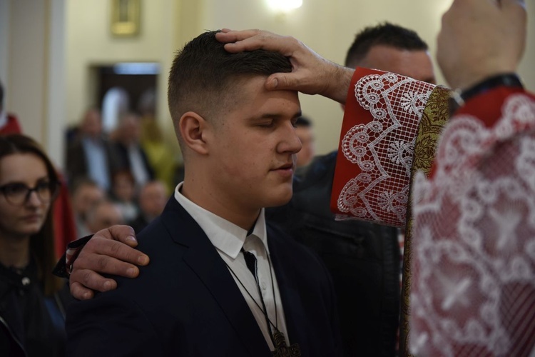 Bierzmowanie w Straszęcinie