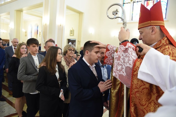 Bierzmowanie w Straszęcinie