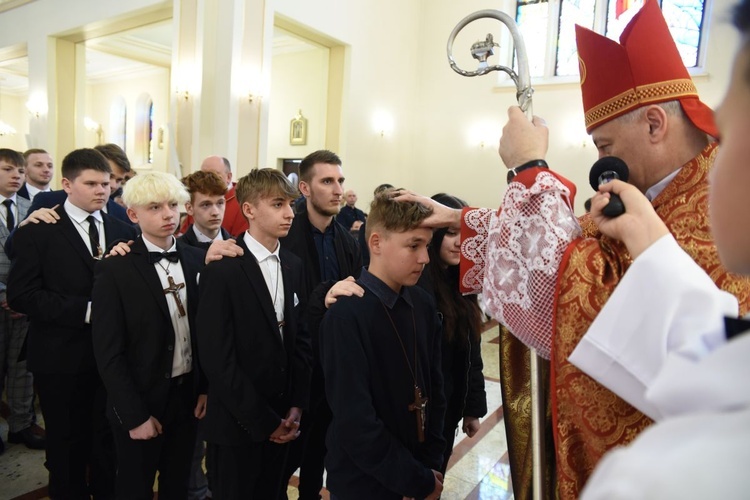 Bierzmowanie w Straszęcinie