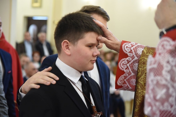 Bierzmowanie w Straszęcinie