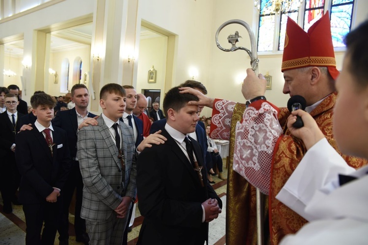 Bierzmowanie w Straszęcinie