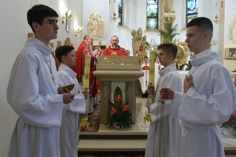 Bierzmowanie w Straszęcinie