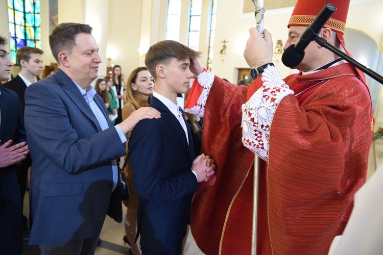 Bierzmowanie w par. Matki Bożej Anielskiej w Dębicy