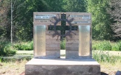 Memoriał: w Kraju Permskim w Rosji zniszczono pomnik upamiętniający deportowanych Polaków i Litwinów