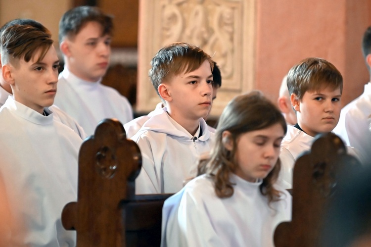 Promocja ceremoniarzy i lektorów w świdnickiej katedrze 