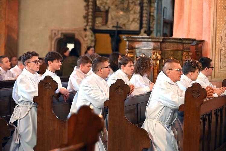 Promocja ceremoniarzy i lektorów w świdnickiej katedrze 