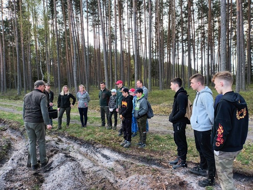 Akcję koordynowali leśnicy z Nadleśnictwa Janów Lubelski.