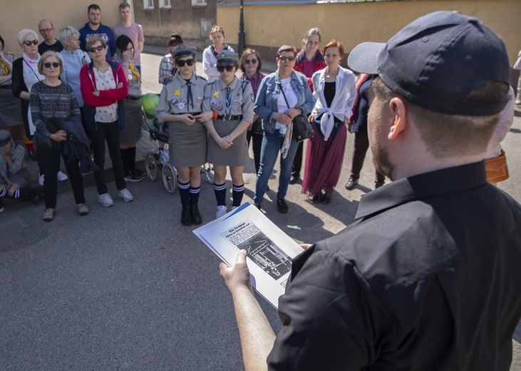 Spacer historyczny w Drawsku Pomorskim 