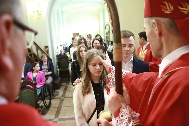 Bierzmowanie w Pleśnej