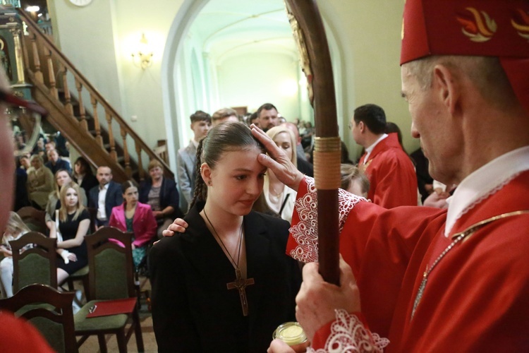 Bierzmowanie w Pleśnej