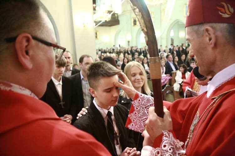 Bierzmowanie w Pleśnej