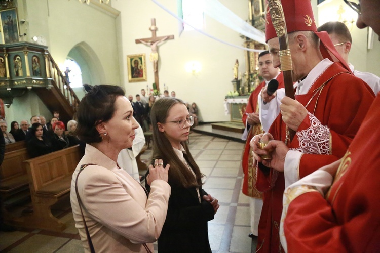 Bierzmowanie w Pleśnej