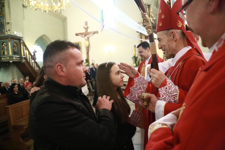 Bierzmowanie w Pleśnej