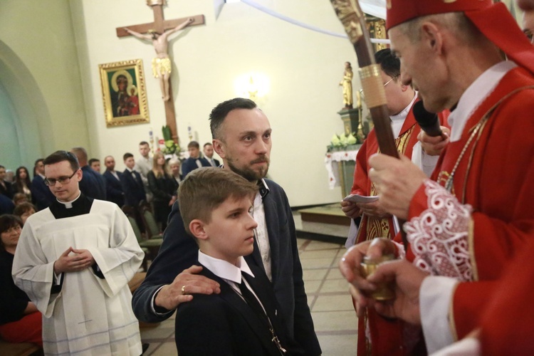 Bierzmowanie w Pleśnej