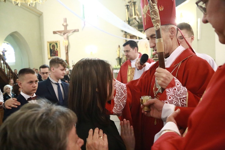 Bierzmowanie w Pleśnej