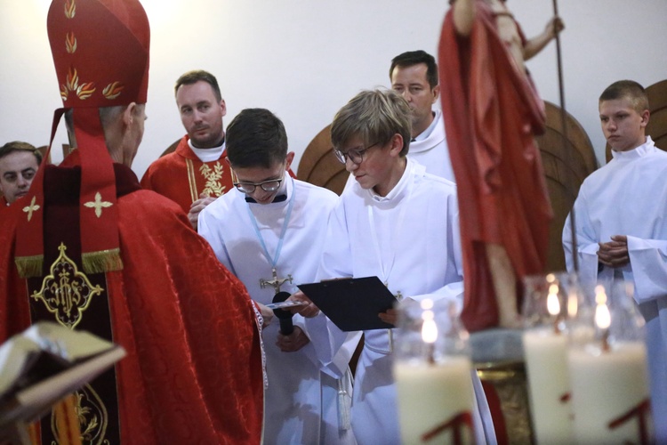 Bierzmowanie w Koszycach Wielkich