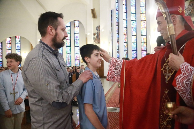 Bierzmowanie w Koszycach Wielkich