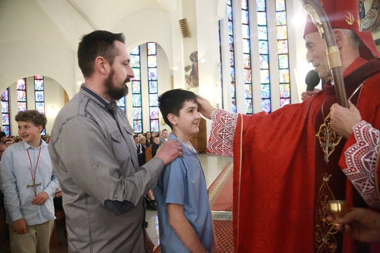 Bierzmowanie w Koszycach Wielkich