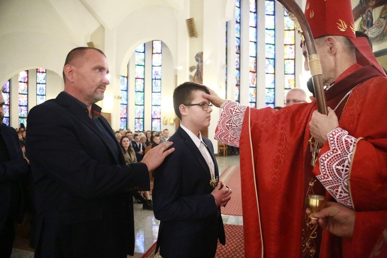 Bierzmowanie w Koszycach Wielkich