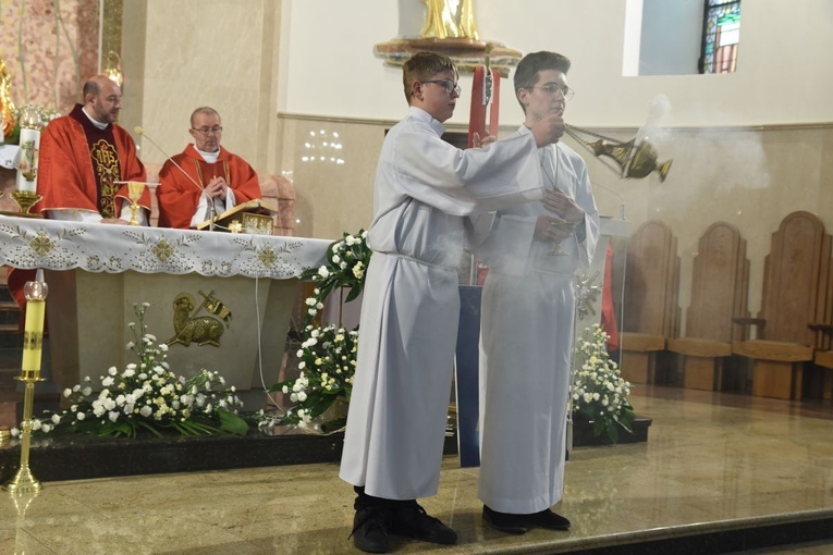 Procesja w Dąbrowie Tarnowskiej