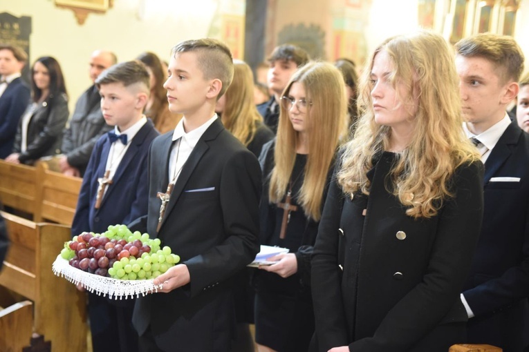 Bierzmowanie w Starym Wiśniczu