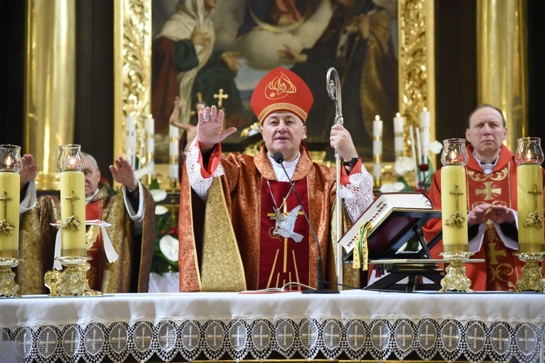 Bierzmowanie w Starym Wiśniczu