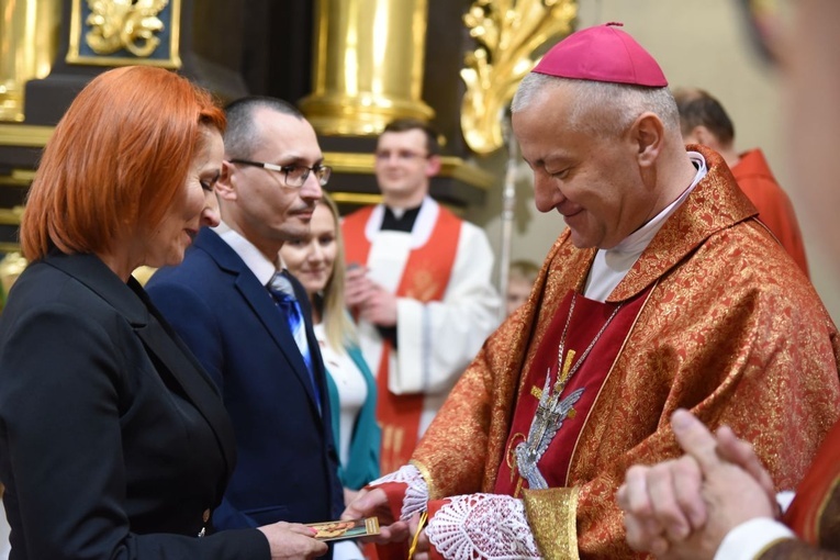 Bierzmowanie w Starym Wiśniczu
