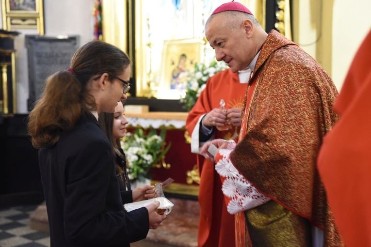 Bierzmowanie w Nowym Wiśniczu