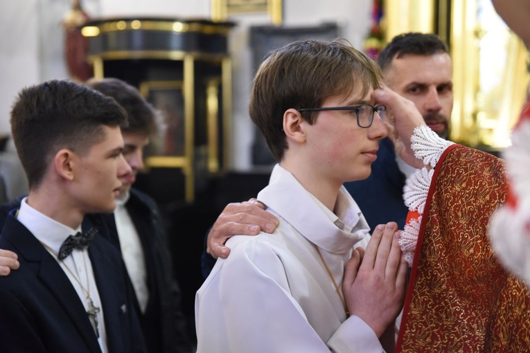 Bierzmowanie w Nowym Wiśniczu