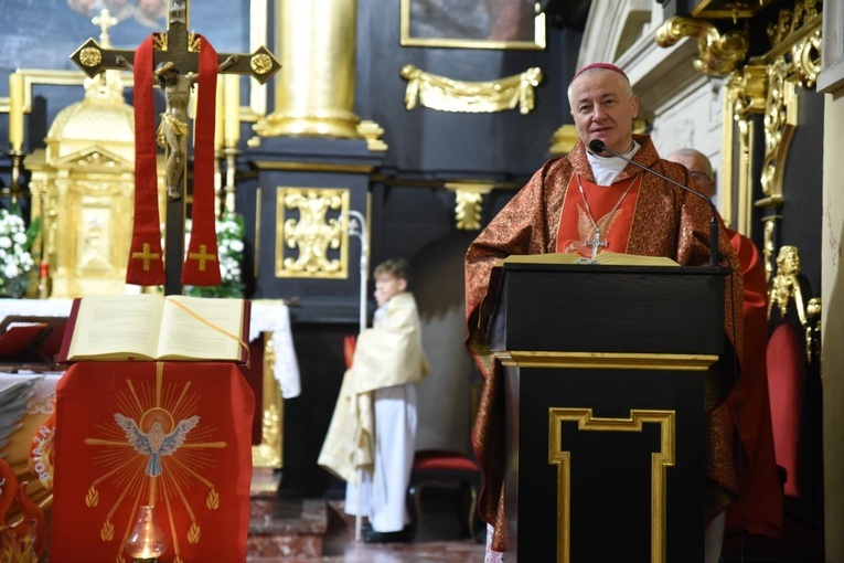 Bierzmowanie w Nowym Wiśniczu