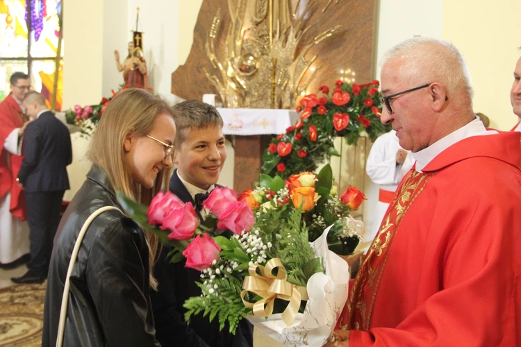 Bierzmowanie w Rajbrocie