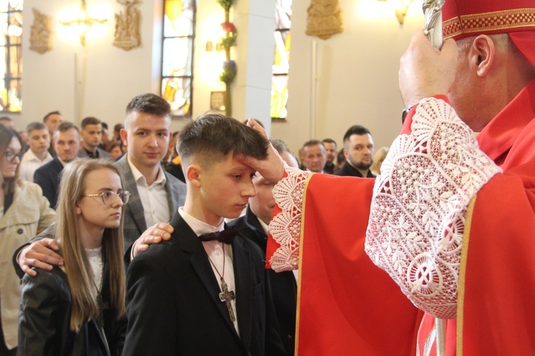 Bierzmowanie w Rajbrocie