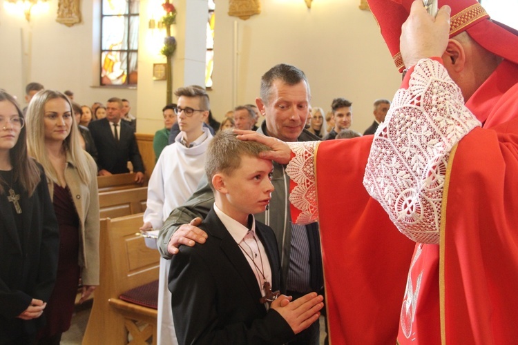 Bierzmowanie w Rajbrocie