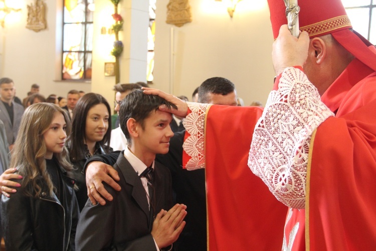 Bierzmowanie w Rajbrocie