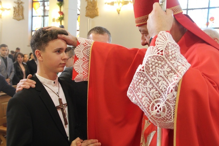 Bierzmowanie w Rajbrocie