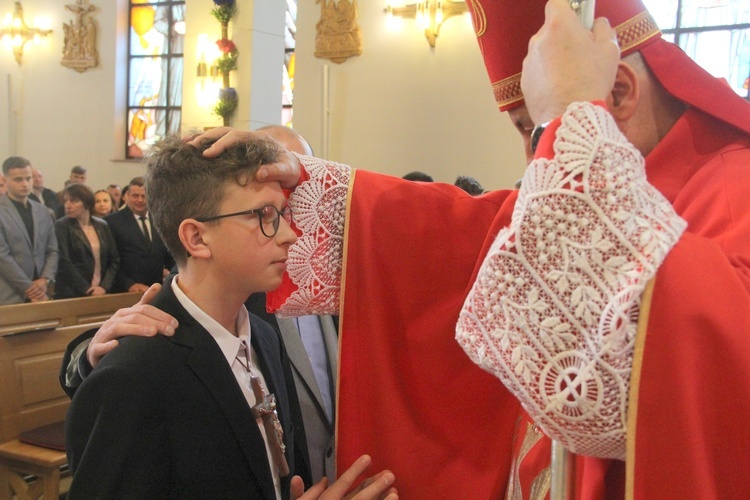 Bierzmowanie w Rajbrocie