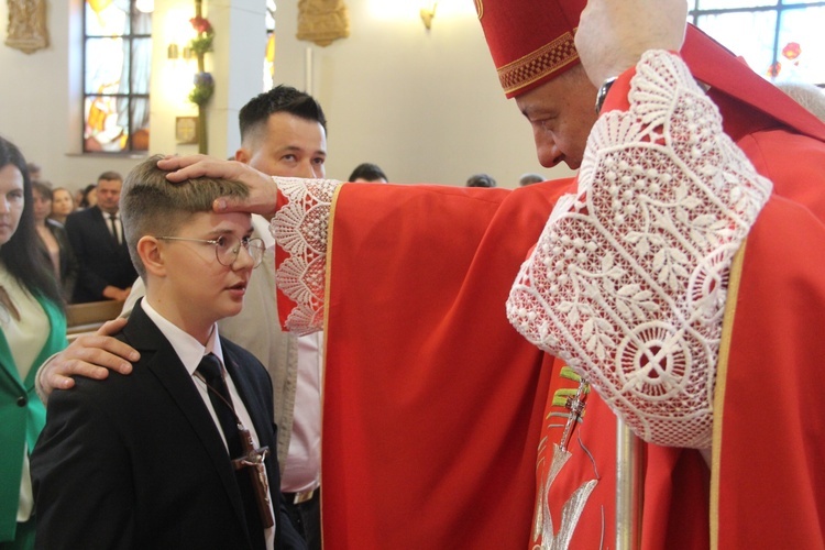 Bierzmowanie w Rajbrocie