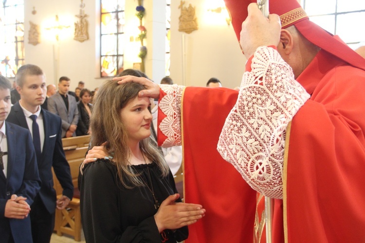 Bierzmowanie w Rajbrocie