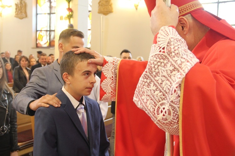 Bierzmowanie w Rajbrocie