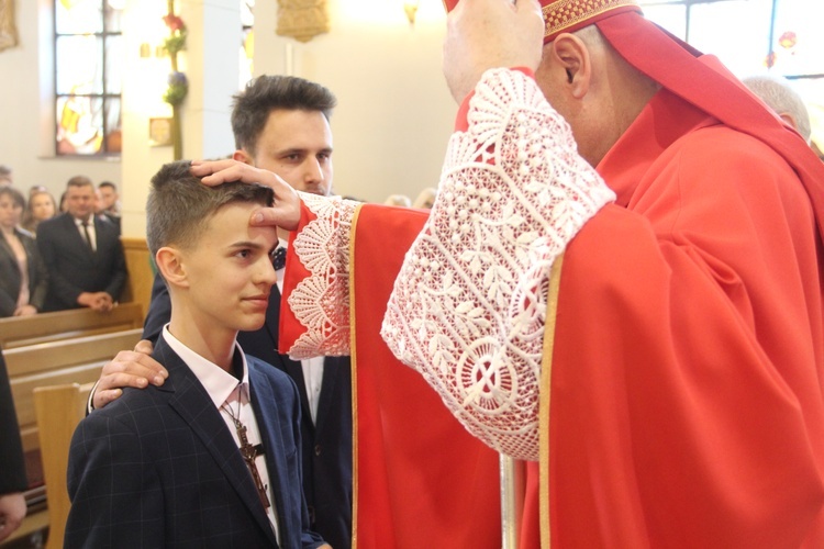 Bierzmowanie w Rajbrocie