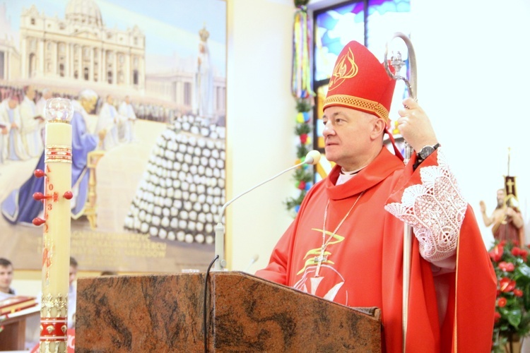 Bierzmowanie w Rajbrocie