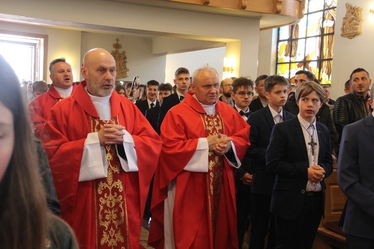 Bierzmowanie w Rajbrocie