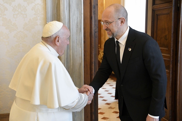 Papież przyjął na audiencji premiera Ukrainy