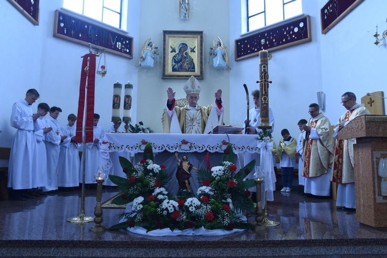 Bierzmowanie w Uściu Gorlickim