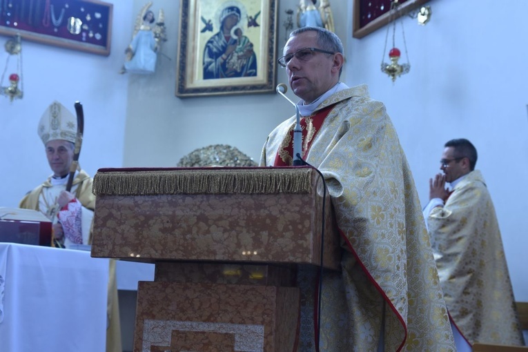 Bierzmowanie w Uściu Gorlickim