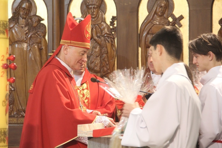 Bierzmowanie w Żegocinie