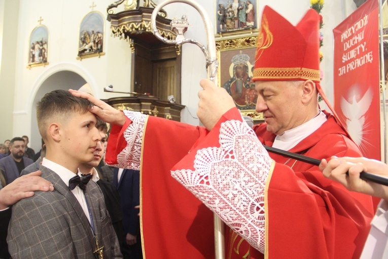 Bierzmowanie w Żegocinie
