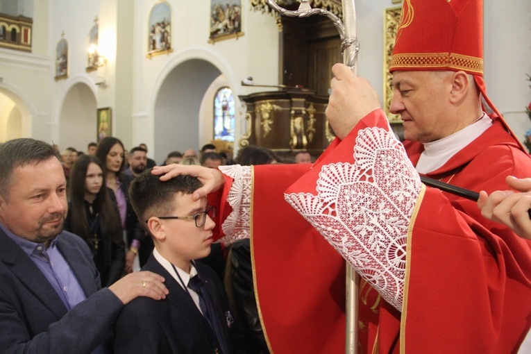 Bierzmowanie w Żegocinie